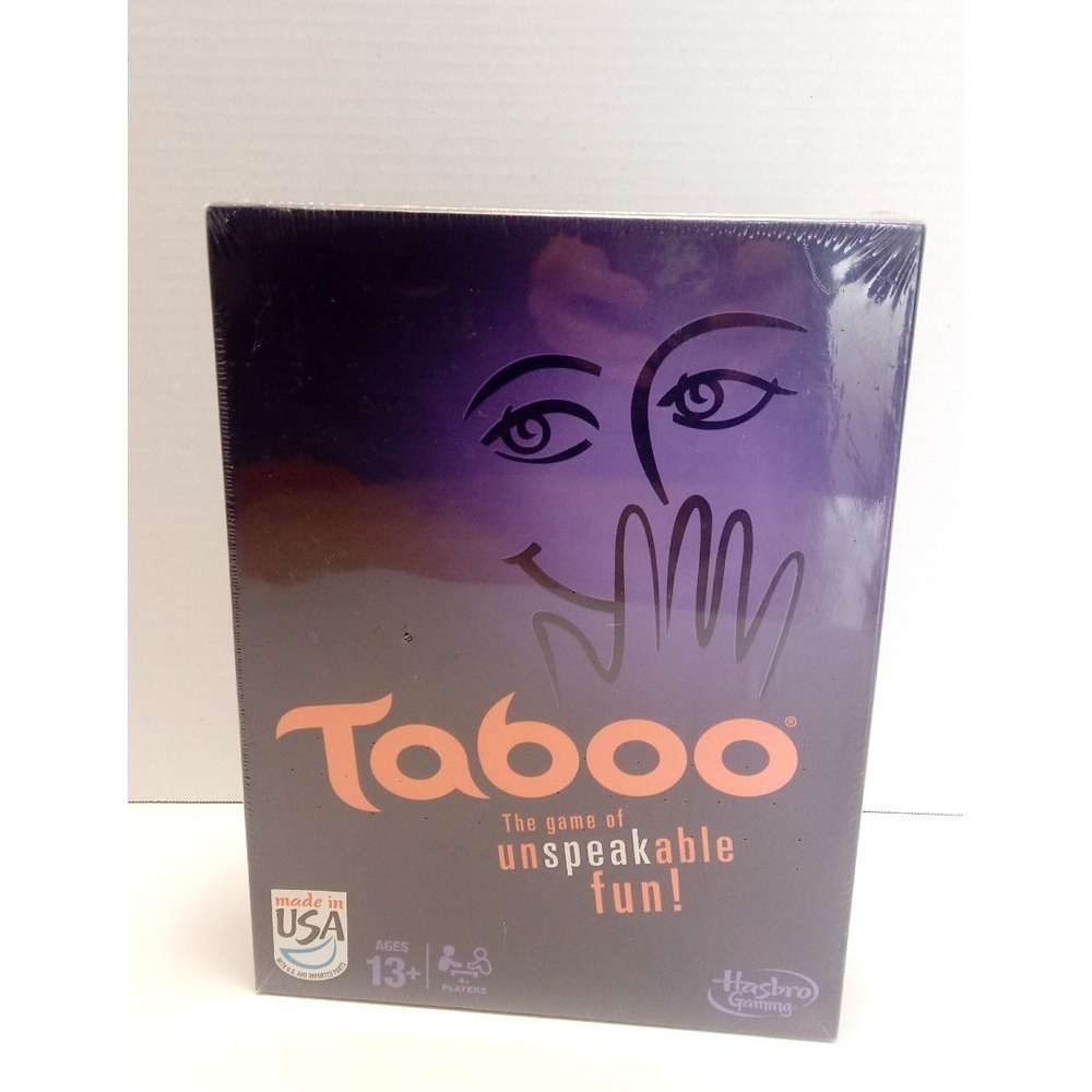 Taboo Board Game Brand NEW‎ Sealed 2013 Hasbro